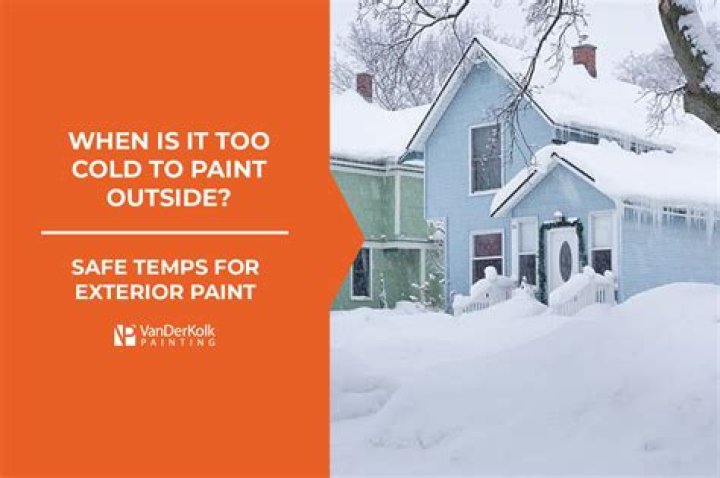 Is it safe to spray paint outside?