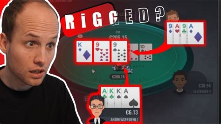 Is online poker rigged for action?