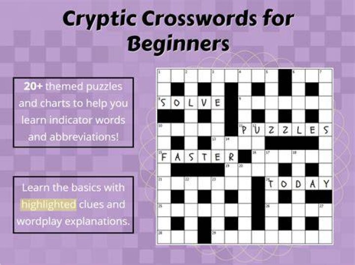 Is there a free daily cryptic crossword for beginners?