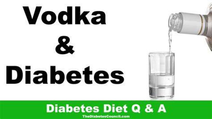 Is vodka good for diabetes?