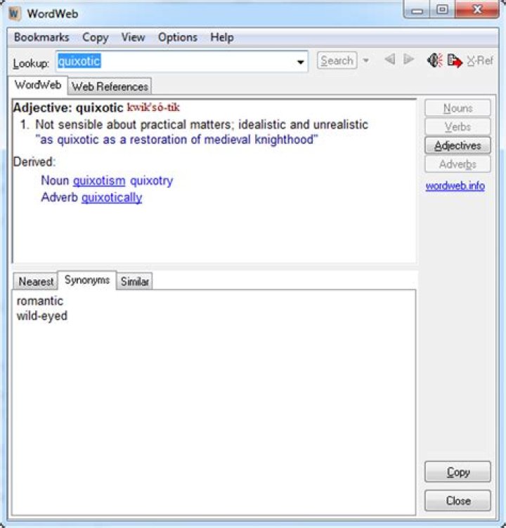 Is WordWeb a Chinese app?