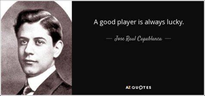 Was Capablanca a good player?