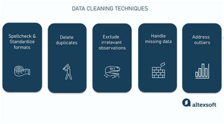 What are data cleaning techniques?