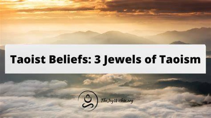 What are the 3 virtues of Taoism?