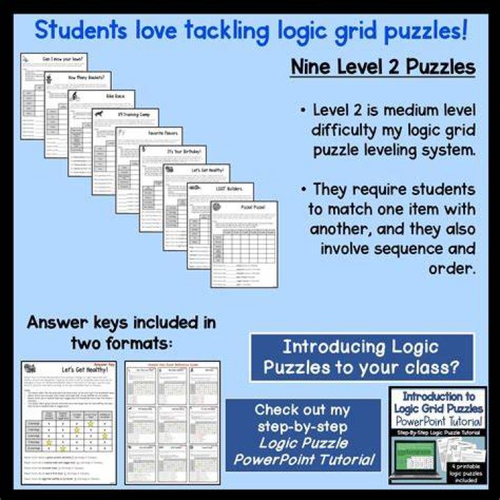 What are the different types of logic puzzles?