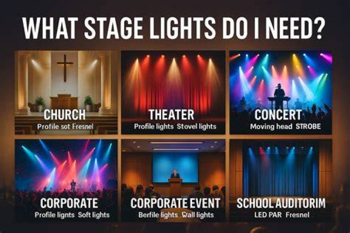 What are the lights called in a theatre?
