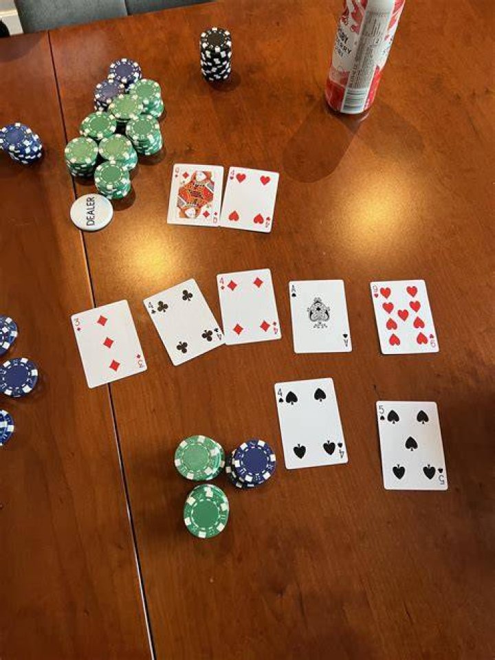 What are the odds of flopping trips?