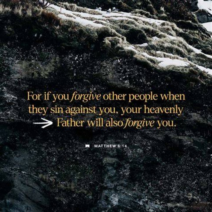 What are the signs that you have not forgiven someone?
