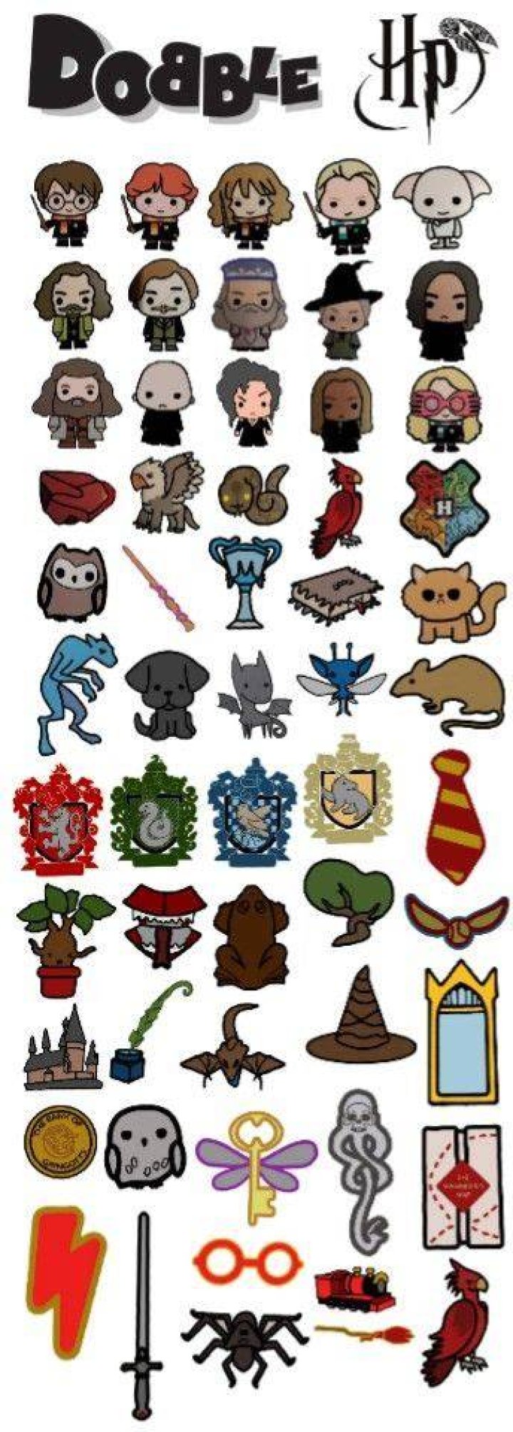 What are the symbols in Dobble?