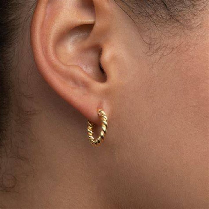 What are twist back earrings called?