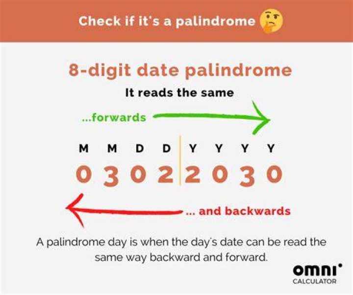 What date is the next palindrome?