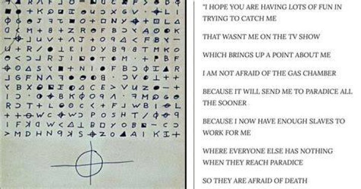 What did the solved Zodiac cipher say?