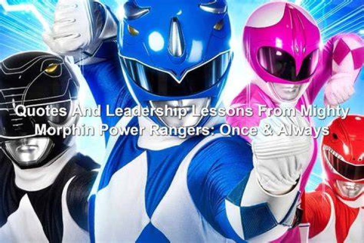 What do the Power Rangers say when they come together?