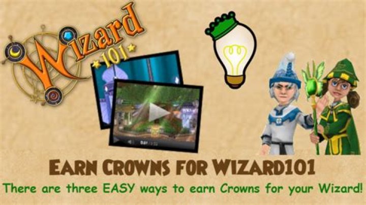 What do you do with crowns in Wizard101?