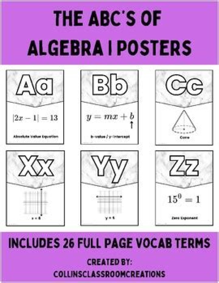 What does ABC mean in algebra?