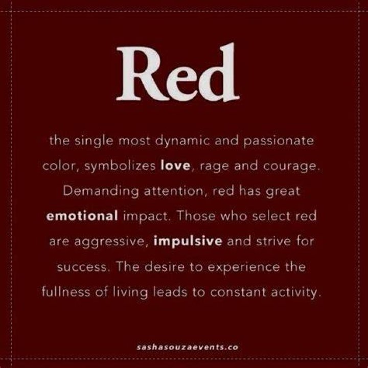 What does IM red mean?