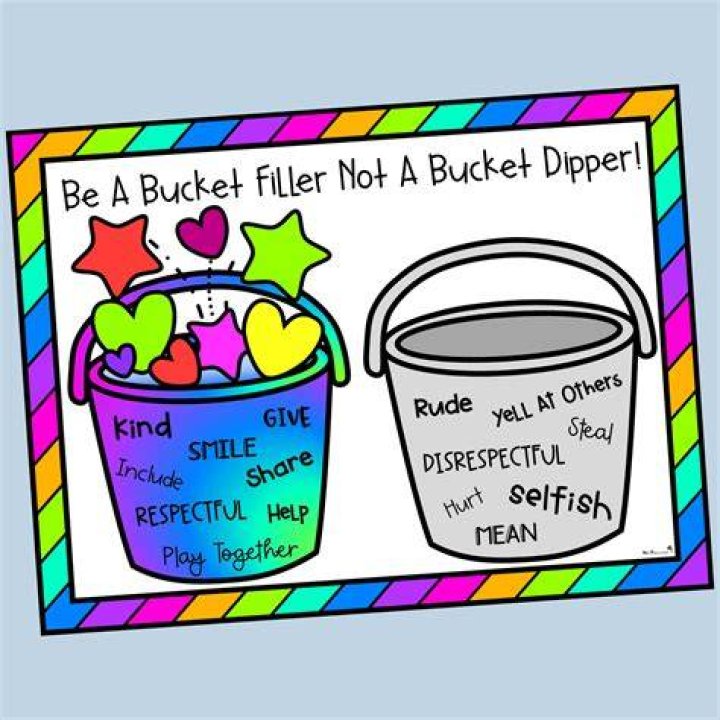 What does it mean to fill your bucket?
