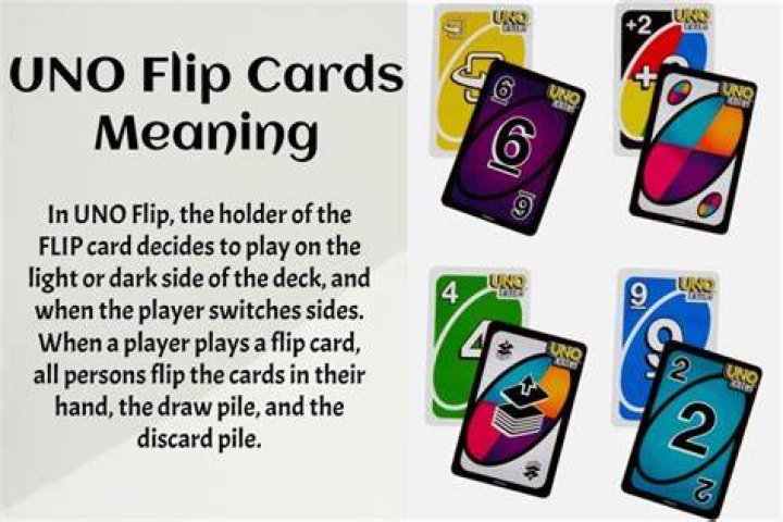 What does it mean to flip cards?