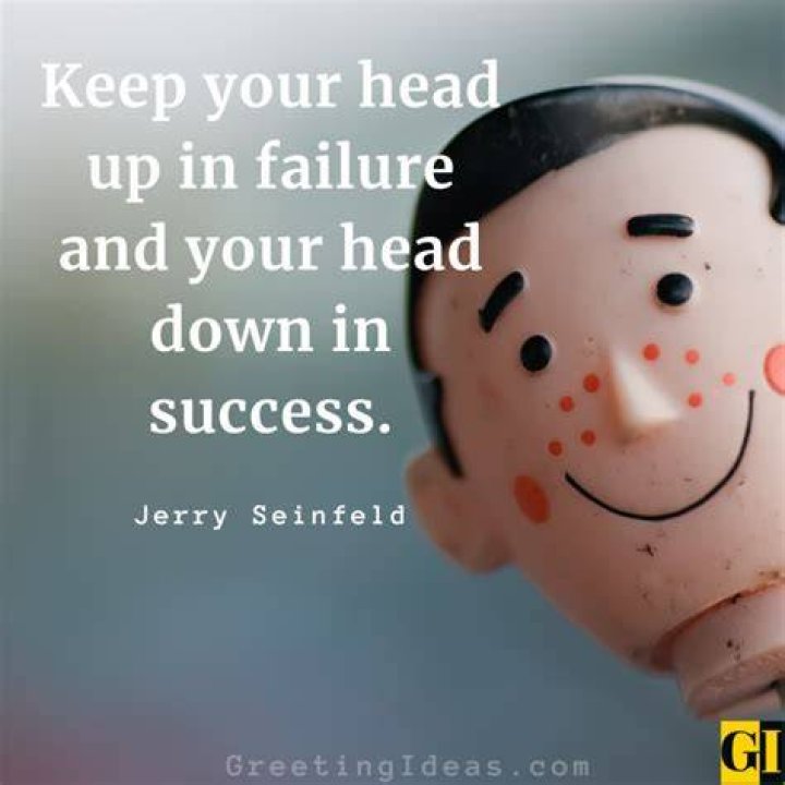 What does it mean to keep your head up?