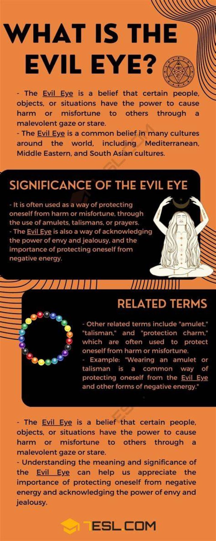 What does it mean when the evil eye looks at you?