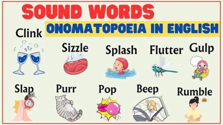 What does sound words mean?