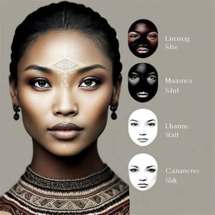 What ethnic group has green eyes?