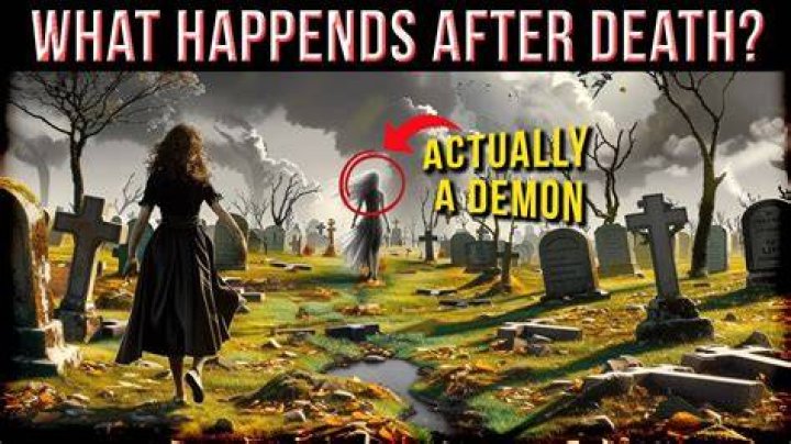 What happens when someone dies according to the Bible?