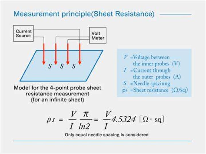 What is 4 probe resistance measurement?