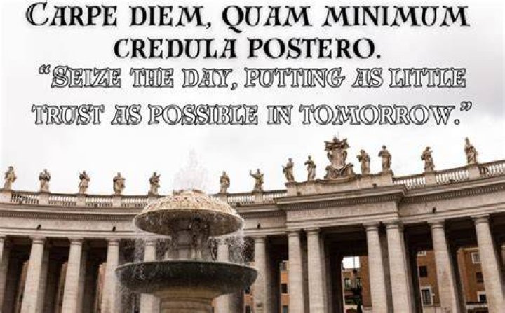 What is a famous Roman saying?