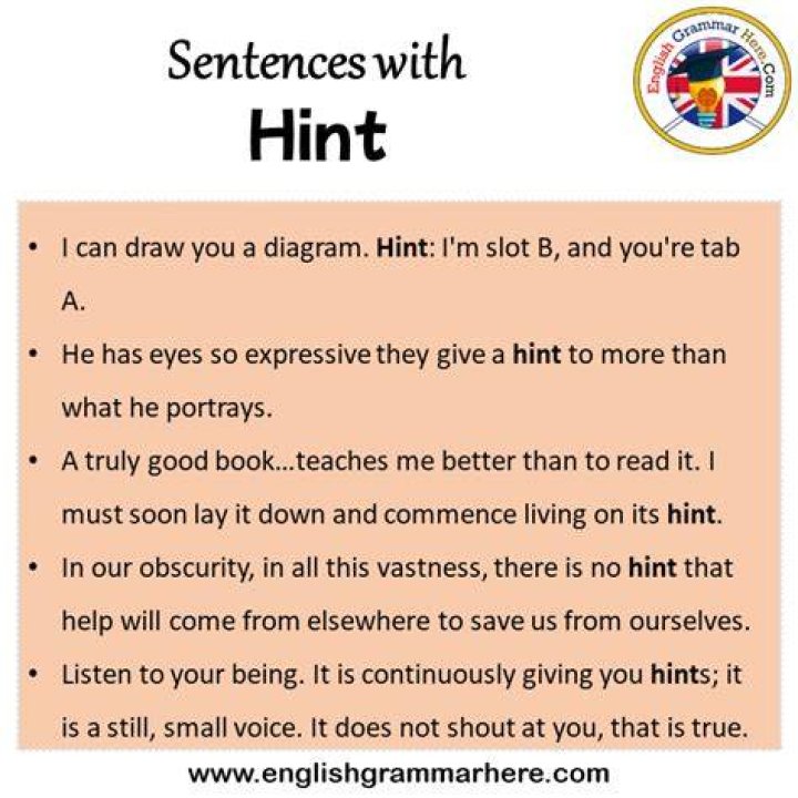 What is a hint question?