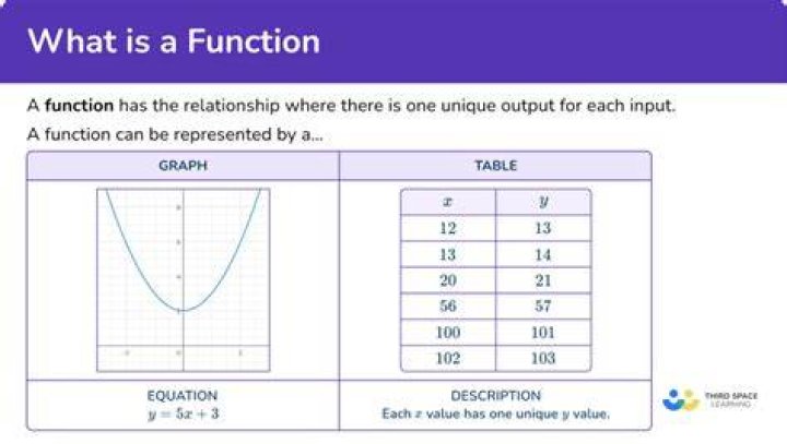 What is a mathematical function?