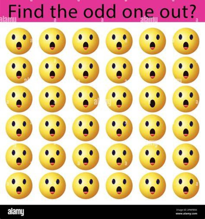 What is a meaning of odd one out?