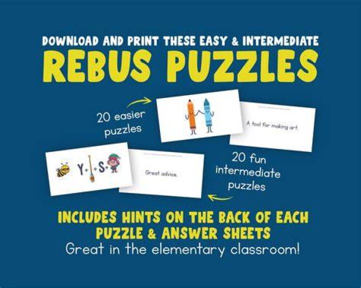 What is a rebus for kids?