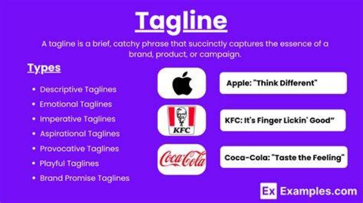 What is a tag line synonym?