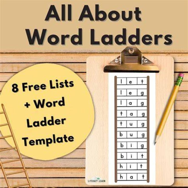 What is a word ladder example?