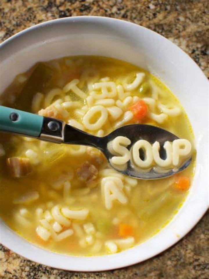 What is alphabet soup called?
