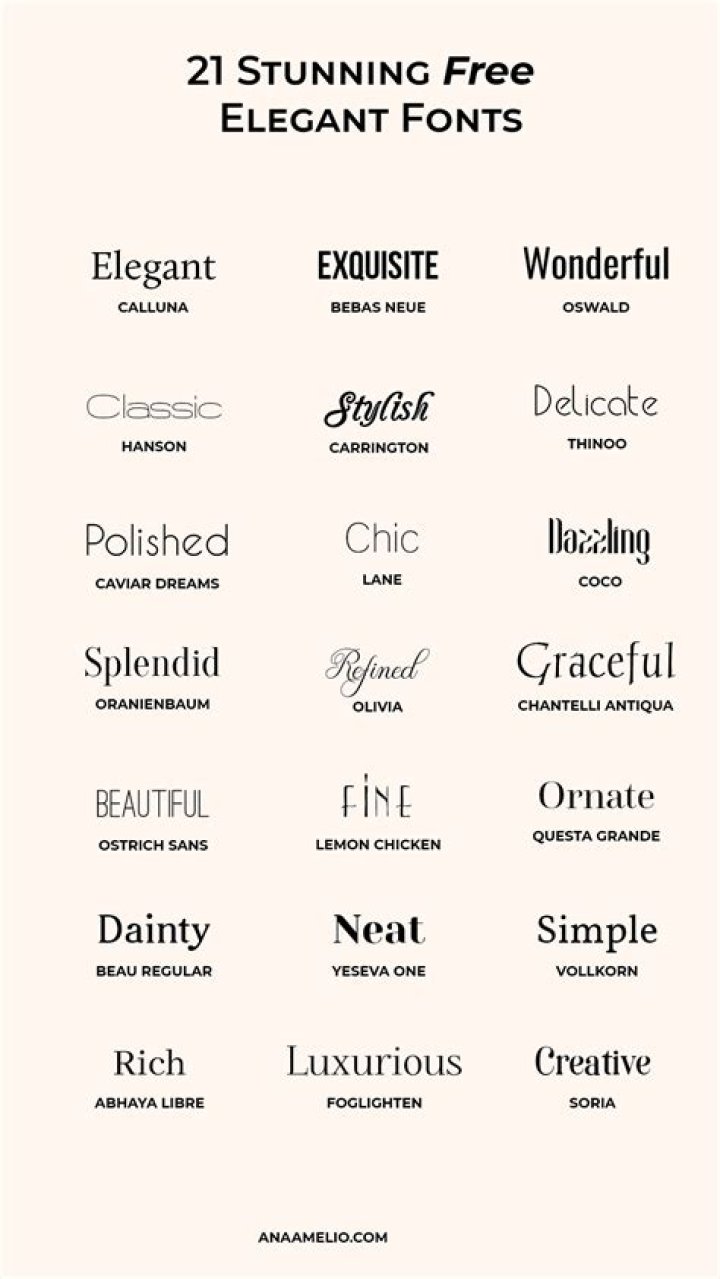 What is an elegant word for beautiful?