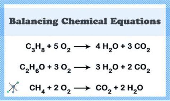 What is an example of a balance equation?