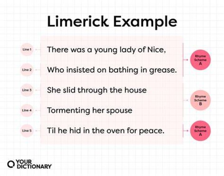 What is an example of a limerick?