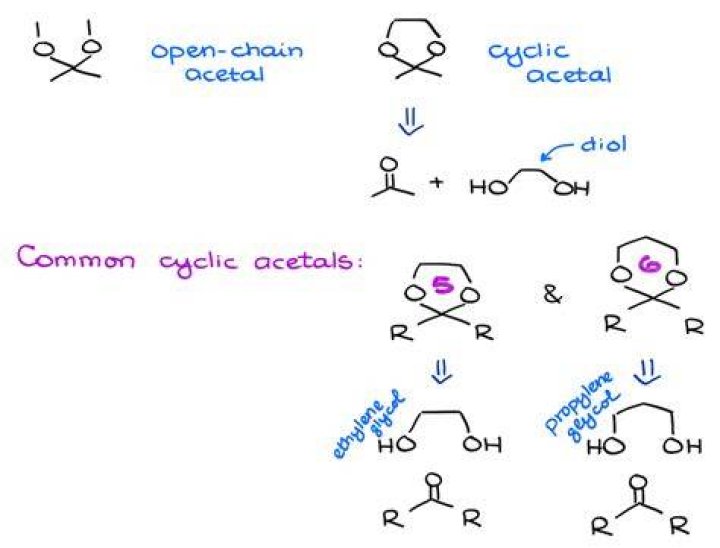 What is an example of cyclic?