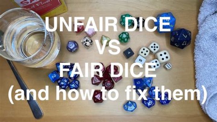 What is an unfair dice?