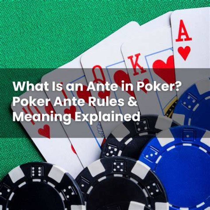 What is BB ante in poker?