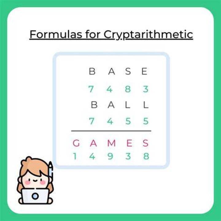 What is cryptarithmetic problem?