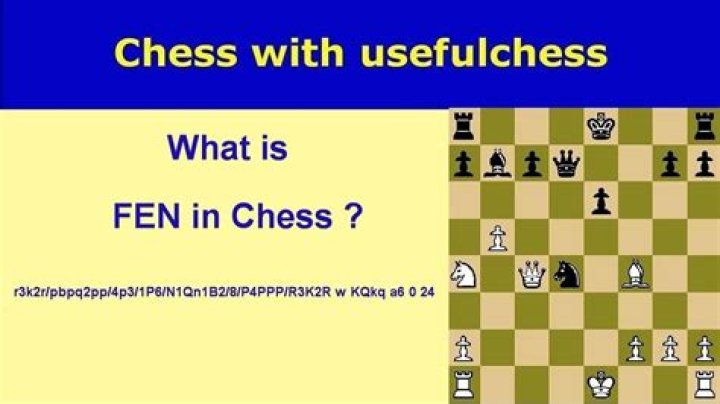 What is Fen text in chess?