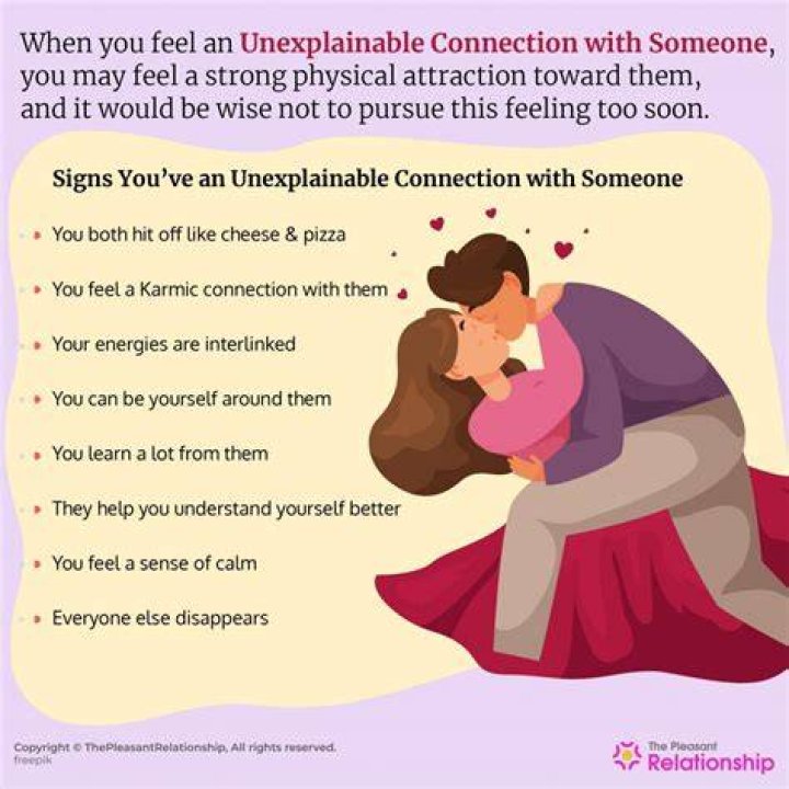 What is it called when you have a strong connection with someone?