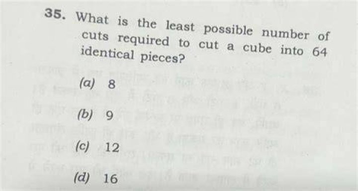 What is the maximum possible number of pieces into which a cube can be cut by 19 cuts?