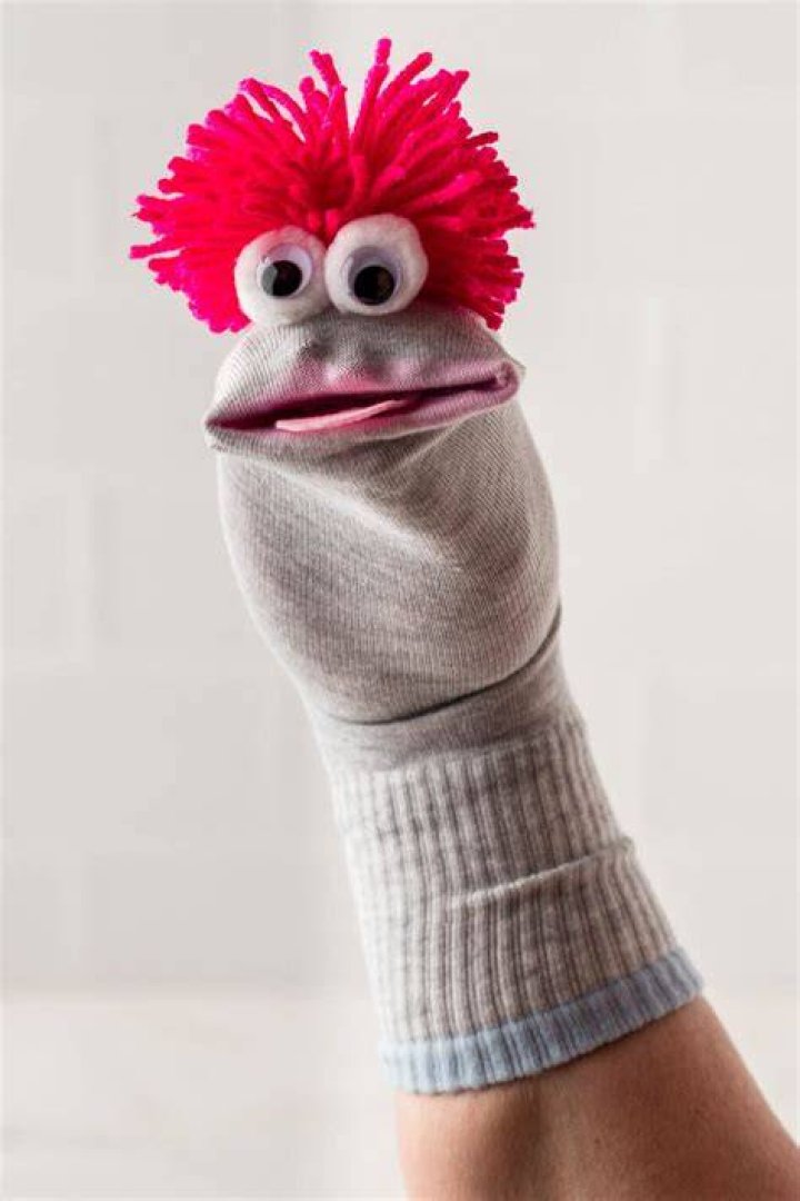 What is the meaning of a sock puppet?