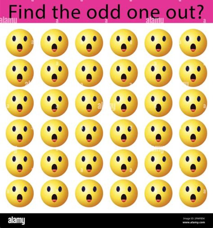 What is the meaning of find the odd one out?