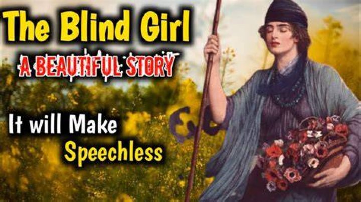 What is the moral of the blind girl story?