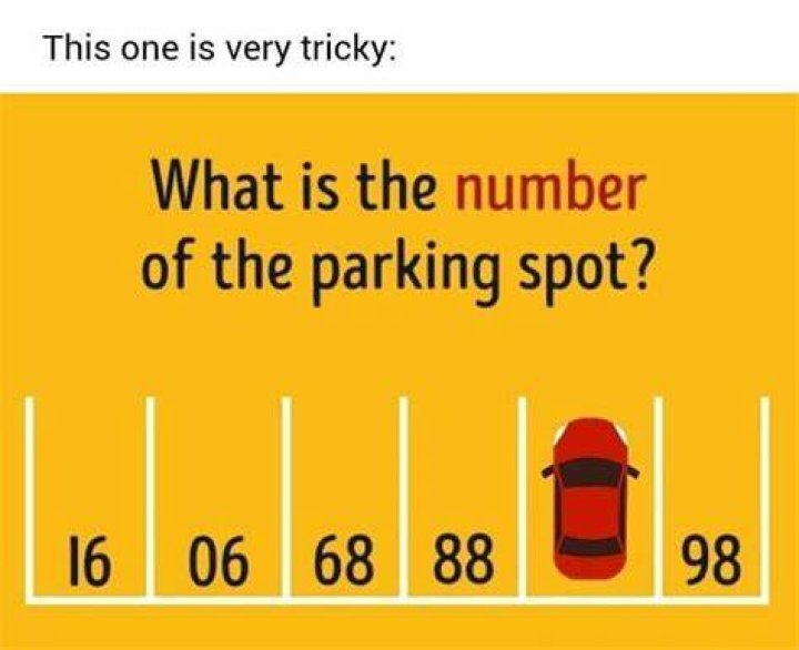 What is the number of parking spot answer?